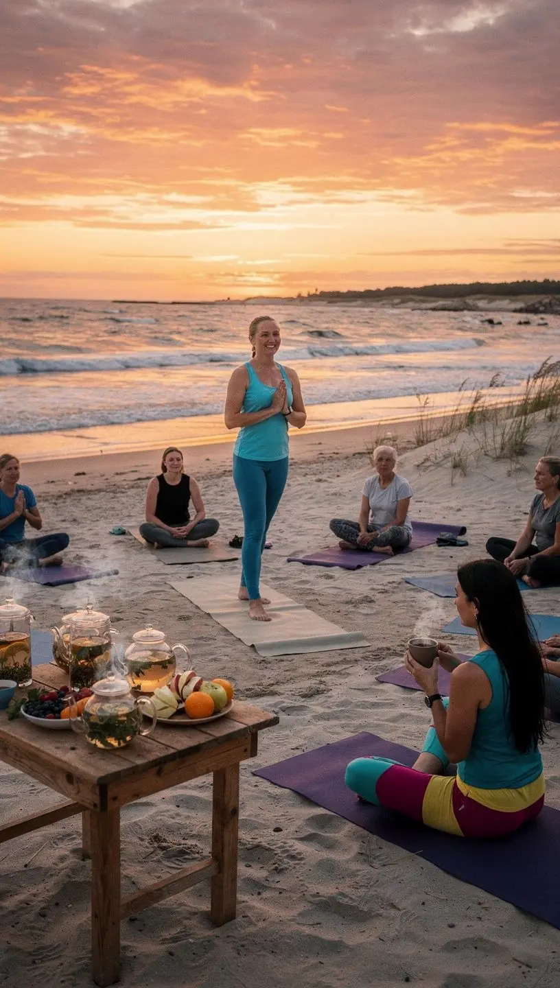 Žolelių arbatos ruošimo procesas su natūraliais ingredientais ir matomais lapais.